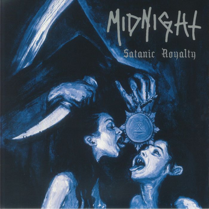 Satanic Royalty (15th Anniversary Edition) - Limited Edition Blue & Black Smoke Vinyl LP vinyl record cover