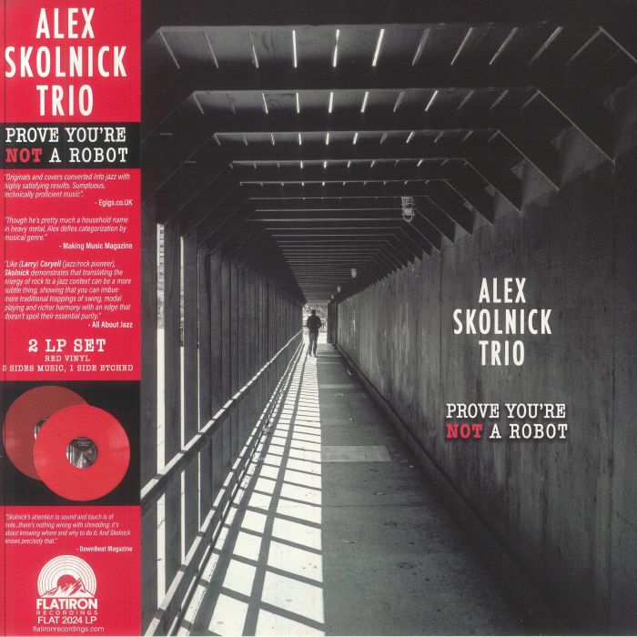 Prove You're Not A Robot - Red Vinyl 2xLP vinyl record cover