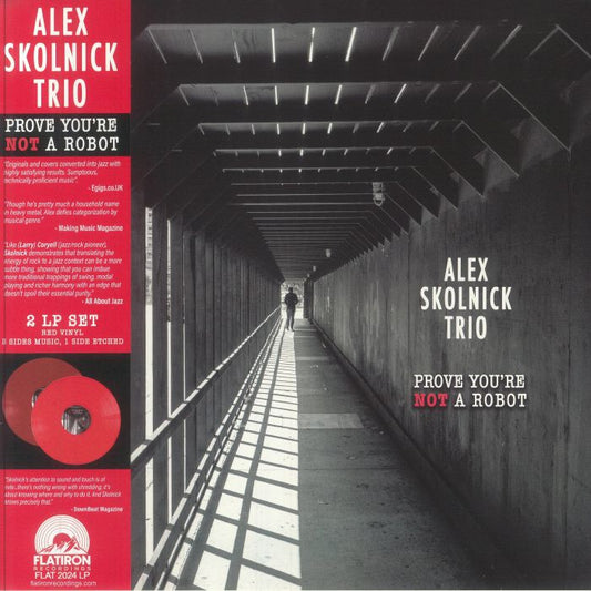 Prove You're Not A Robot - Red Vinyl 2xLP vinyl record cover