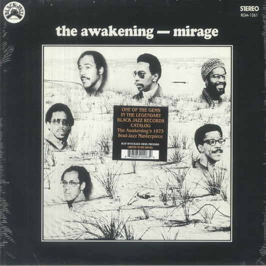 Mirage (remastered) - Limited Blue & Black Swirl Vinyl LP vinyl record cover