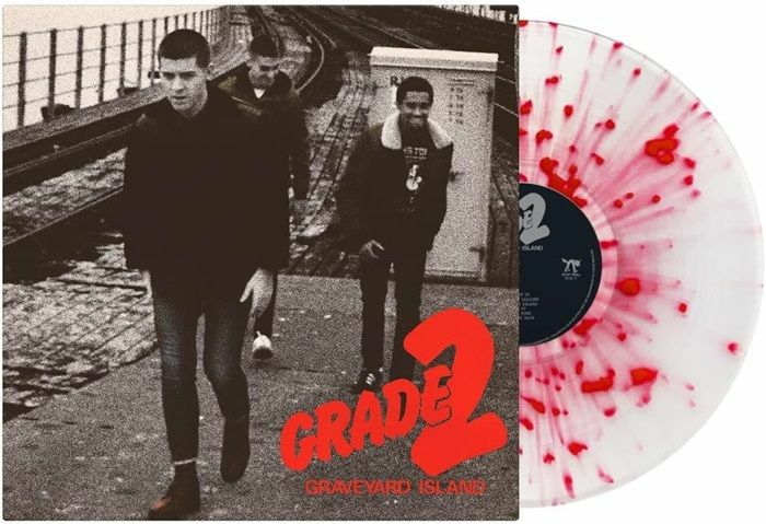 Graveyard Island - Limited Edition Red Splattered Vinyl LP vinyl record cover
