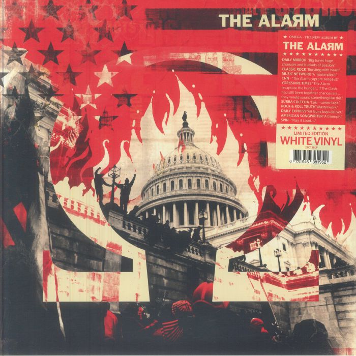 Omega - Limited Edition White Vinyl LP vinyl record cover