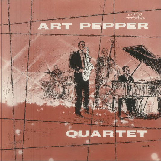 The Art Pepper Quartet - Vinyl LP vinyl record cover