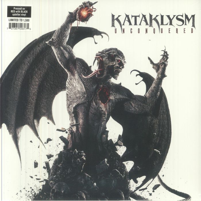 Unconquered - Limited Edition Splattered Vinyl LP vinyl record cover
