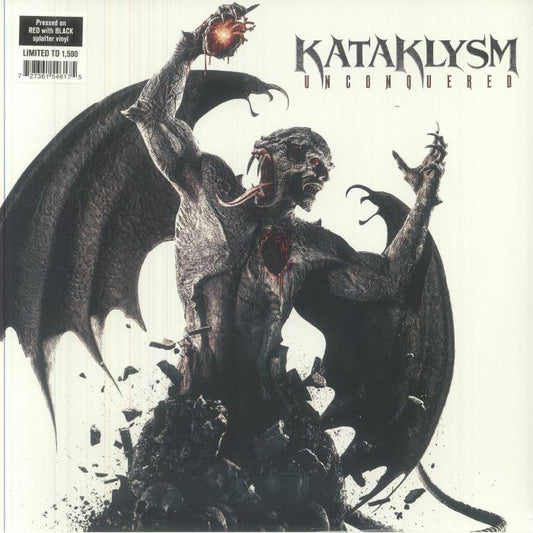 Unconquered - Limited Edition Splattered Vinyl LP vinyl record cover