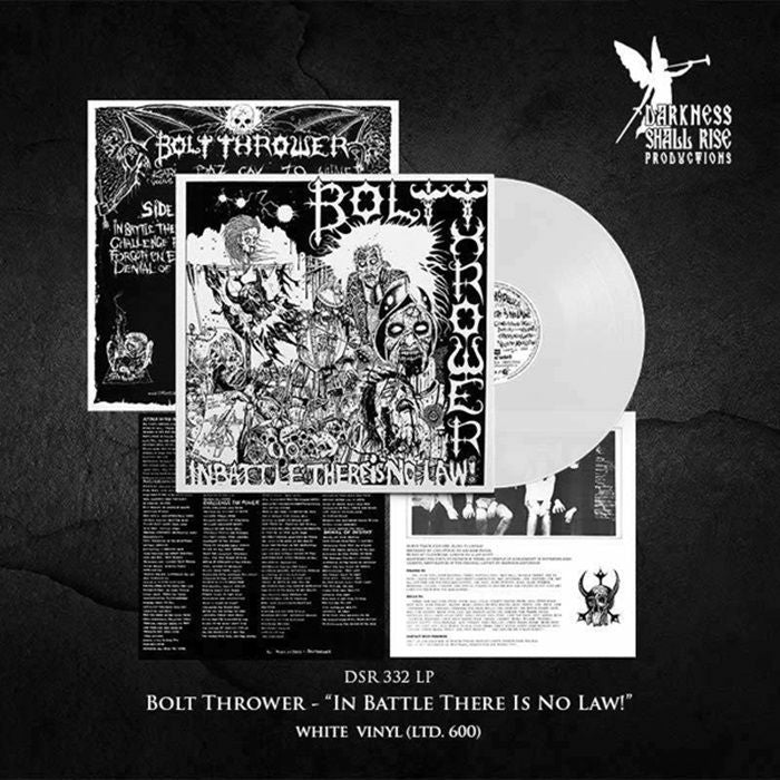 In Battle There Is No Law! - Limited White Vinyl LP vinyl record cover