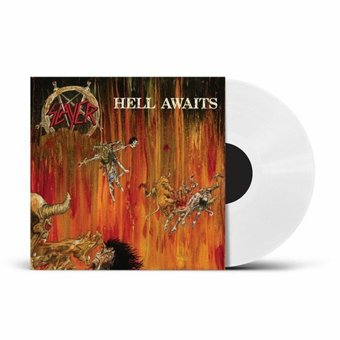 Hell Awaits - Limited Edition White Vinyl LP vinyl record cover
