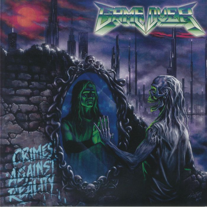 Crimes Against Reality (Remastered) - Limited Edition Red Vinyl LP vinyl record cover