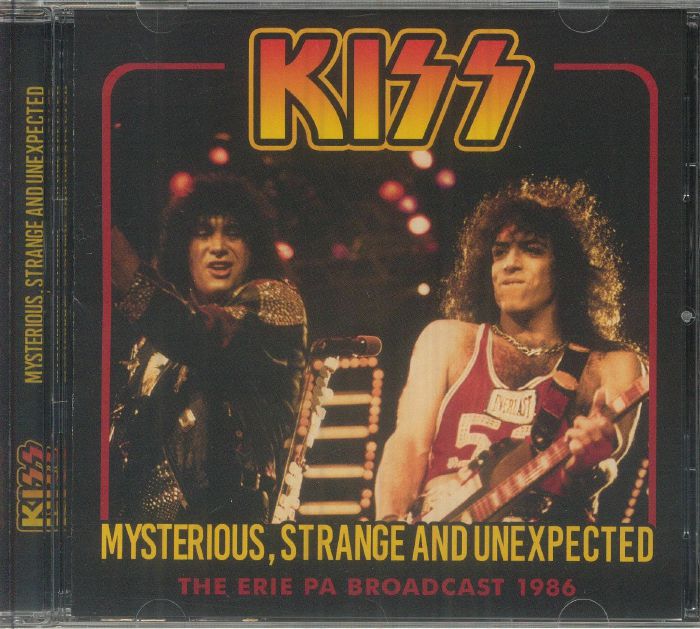 Mysterious, Strange & Unexpected: The Erie Broadcast 1986 - CD CD cover
