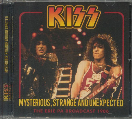 Mysterious, Strange & Unexpected: The Erie Broadcast 1986 - CD CD cover