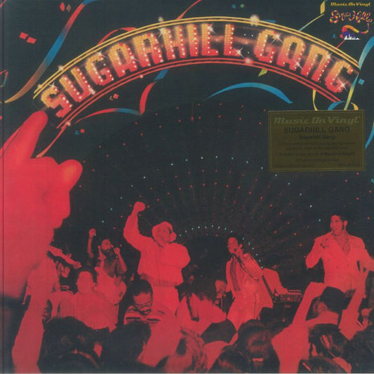 Sugarhill Gang - Limited Edition Clear And Blue Marbled Vinyl LP vinyl record cover