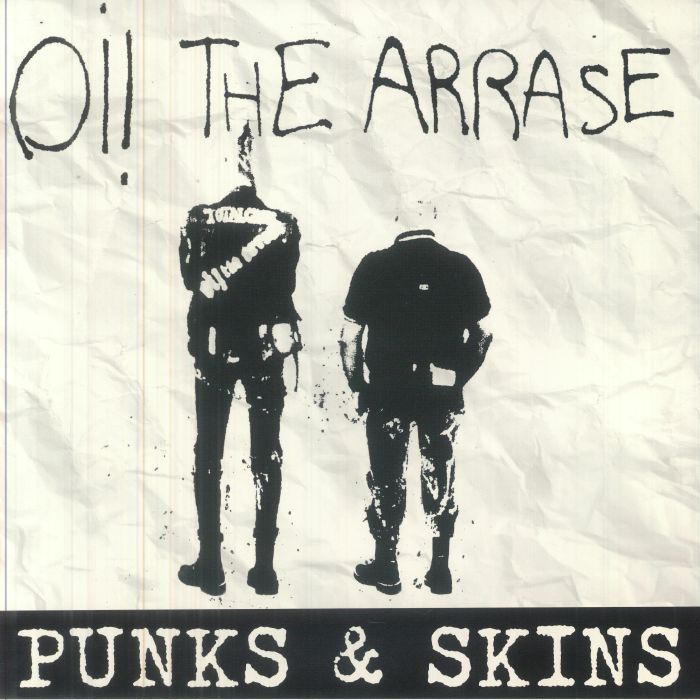 Punks & Skins - Vinyl LP vinyl record cover