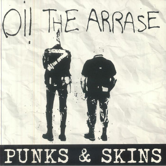 Punks & Skins - Vinyl LP vinyl record cover