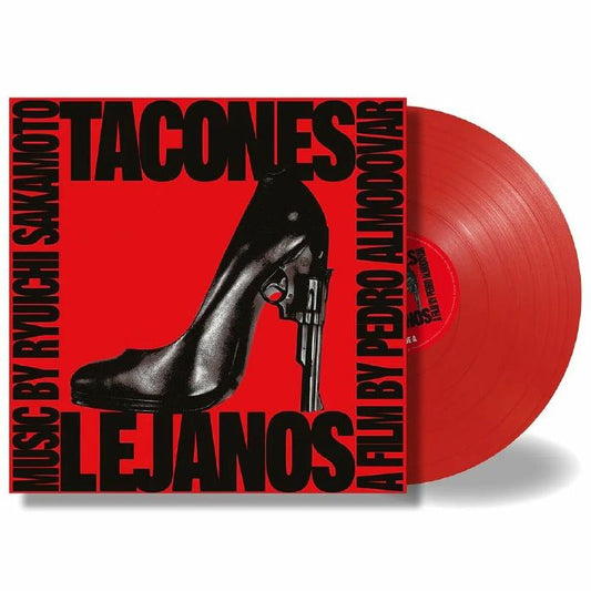 Tacones Lejanos: High Heels (Soundtrack) - Reissue Clear Red Vinyl LP vinyl record cover