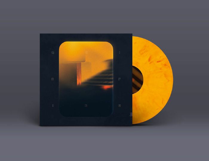 Quiet Fire - Yellow Marbled Vinyl LP vinyl record cover