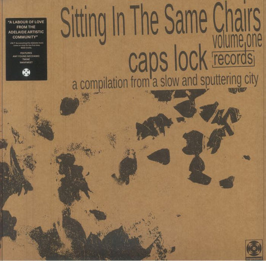 Caps Lock Compilation: Sitting In The Same Chairs - Vinyl LP vinyl record cover