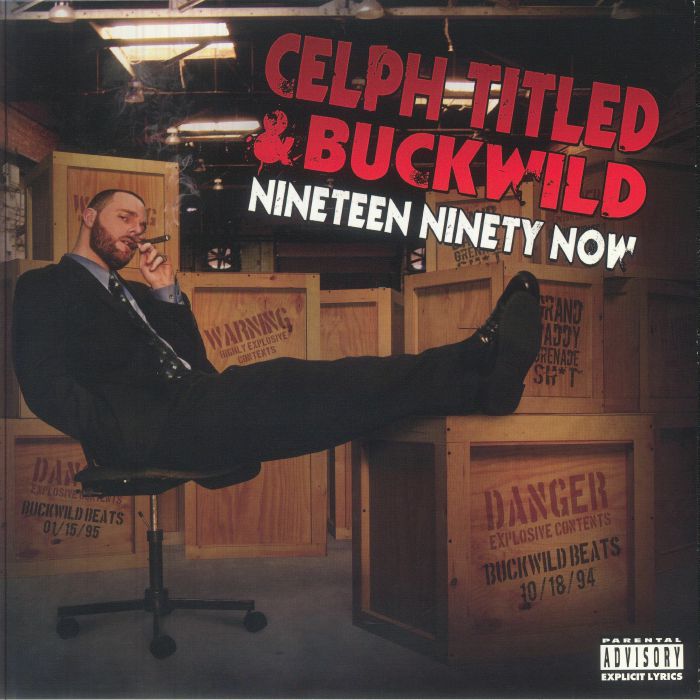 Nineteen Ninety Now - 15th Anniversary Red & White Vinyl 2xLP vinyl record cover
