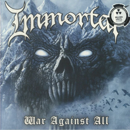 War Against All - Limited Edition Silver Vinyl LP vinyl record cover
