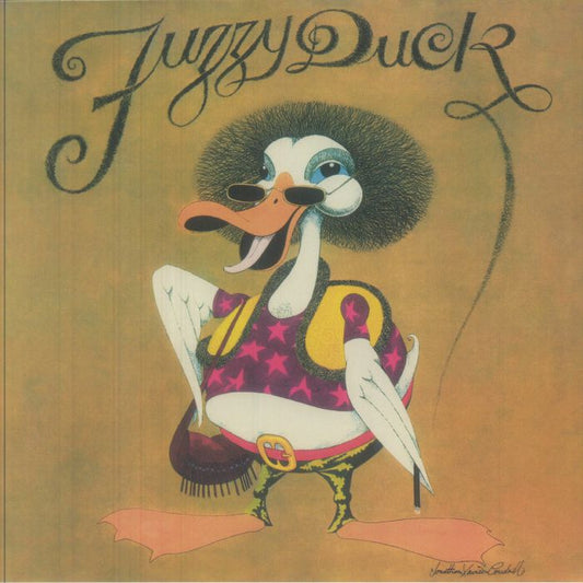 Fuzzy Duck - Limited Edition Clear Splatter Vinyl LP vinyl record cover