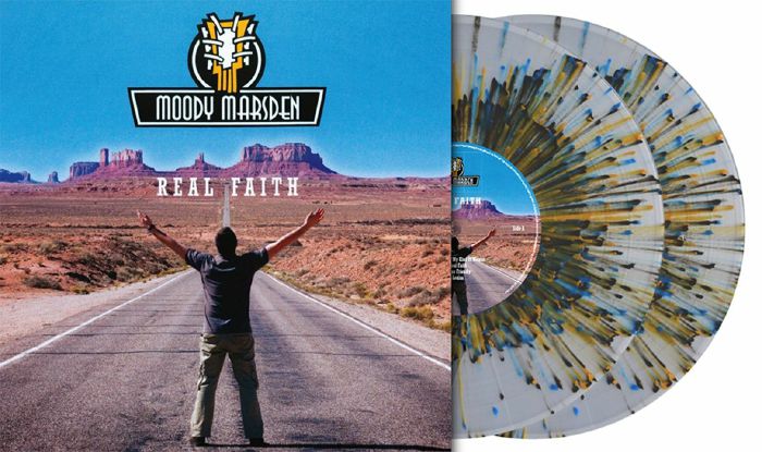 Real Faith - Limited Edition Clear Splatter 2xLP vinyl record cover