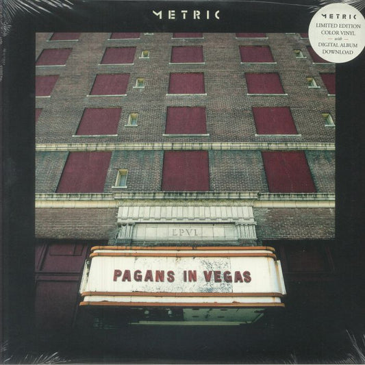Pagans In Vegas - Limited Clear 2xLP vinyl record cover
