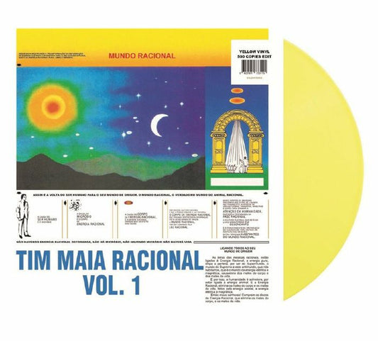 Racional Vol 1 - Limited Yellow Vinyl LP vinyl record cover