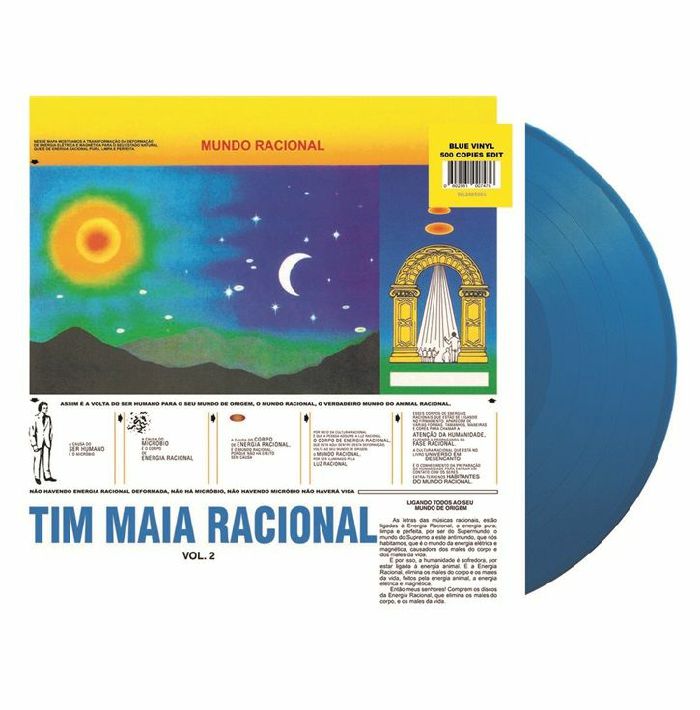 Racional Vol 2 - Limited Blue Vinyl LP vinyl record cover