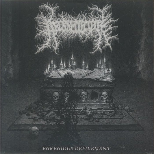 Egregious Defilement - Vinyl EP vinyl record cover