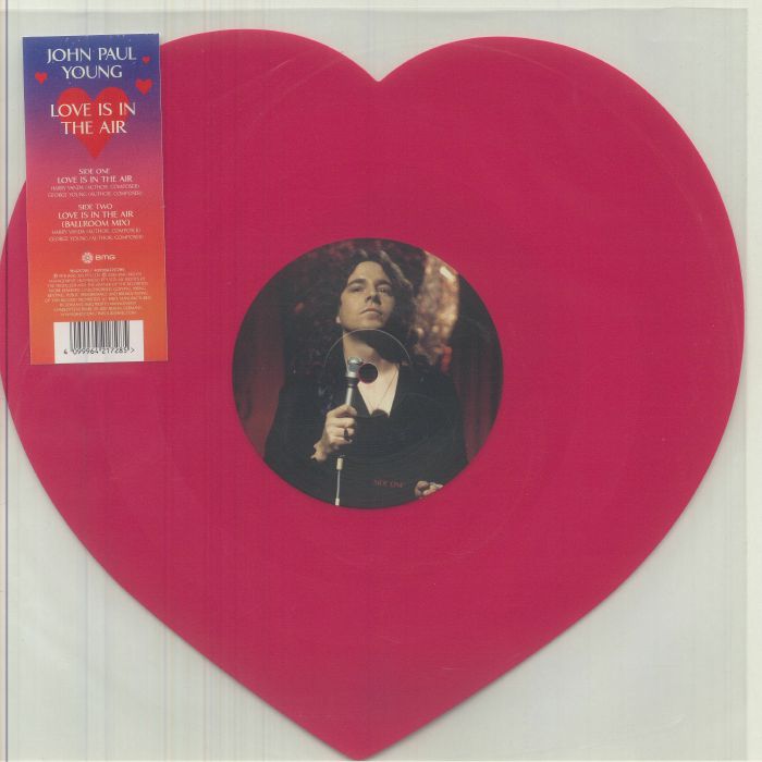 Love Is In The Air - Vinyl Single vinyl record cover