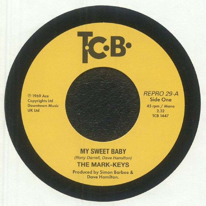 My Sweet Baby - Vinyl Single vinyl record cover