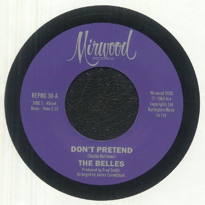 Don't Pretend (reissue) - Vinyl Single vinyl record cover