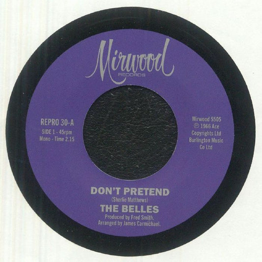 Don't Pretend (reissue) - Vinyl Single vinyl record cover