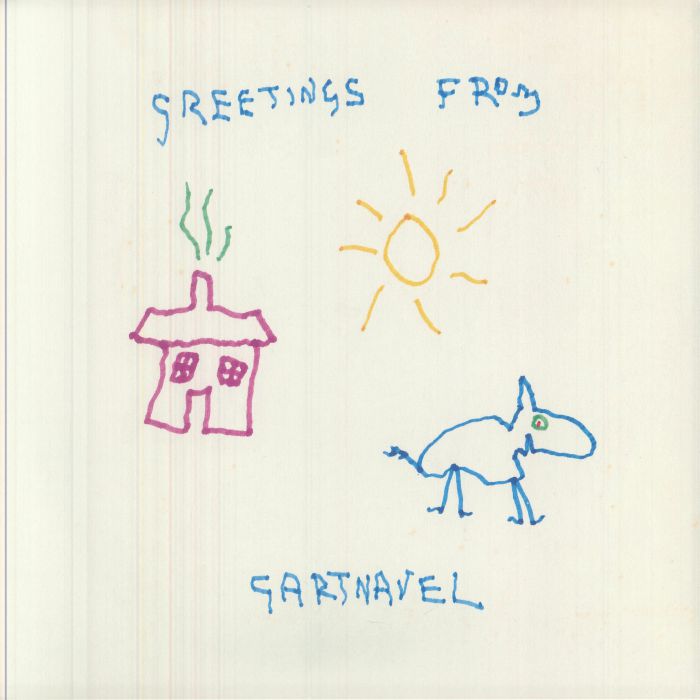 Greetings From Gartnavel - Blue Vinyl LP vinyl record cover