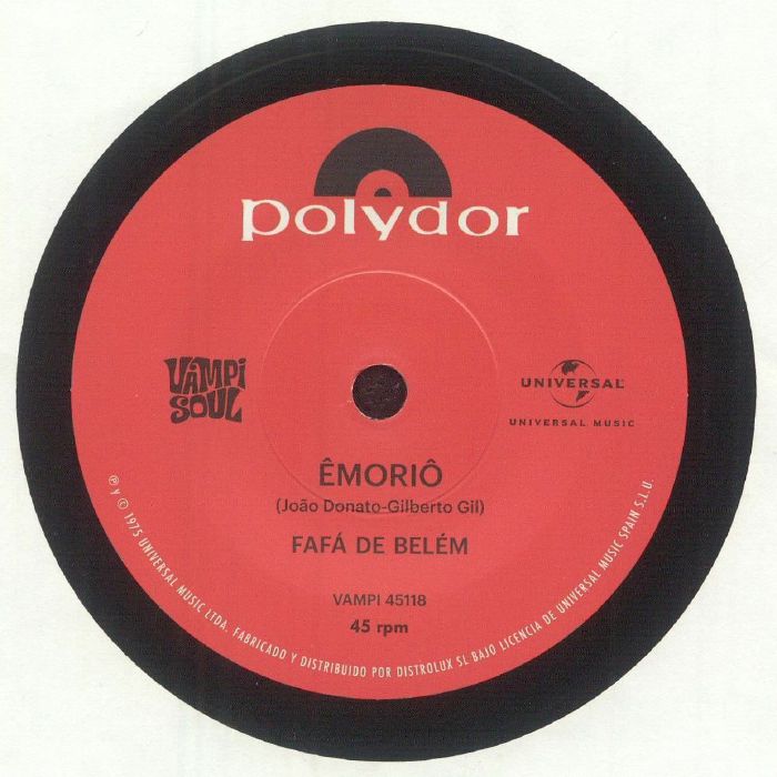 Emorio - Vinyl Single vinyl record cover