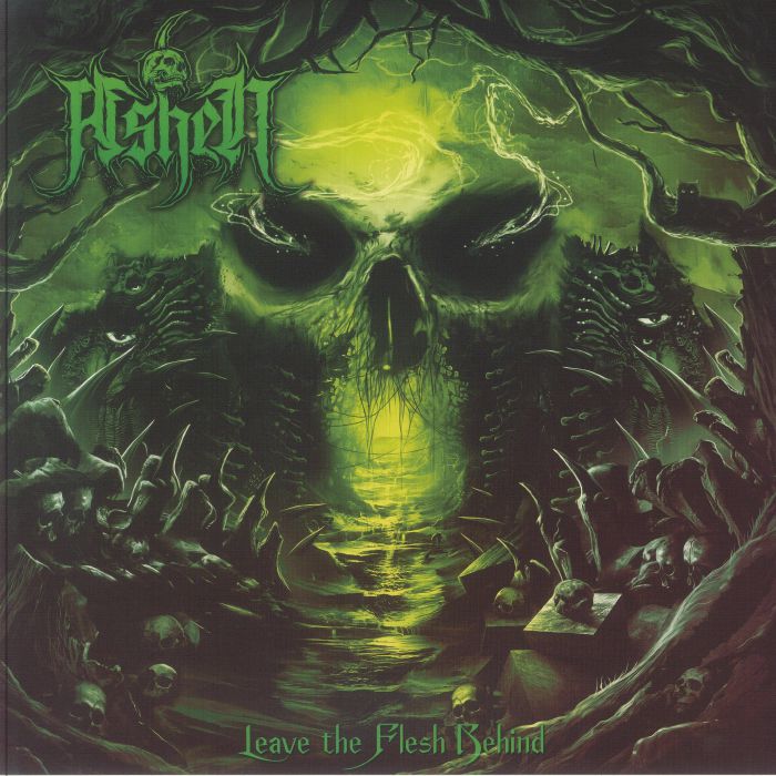 Leave The Flesh Behind - Translucent Green Vinyl LP vinyl record cover