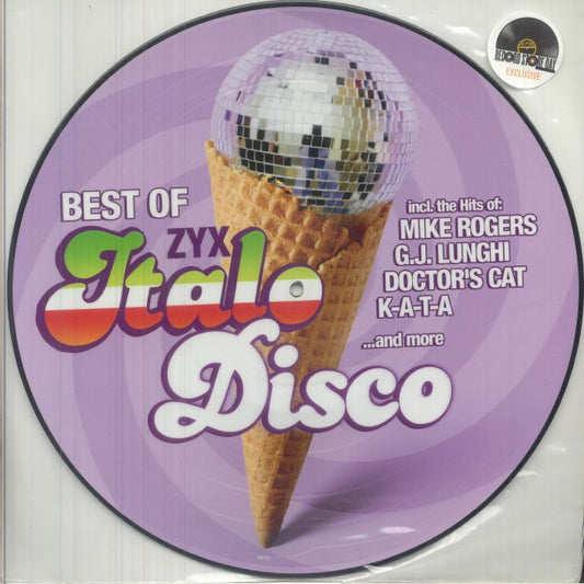 Best Of Italo Disco - Picture Disc Vinyl LP vinyl record cover