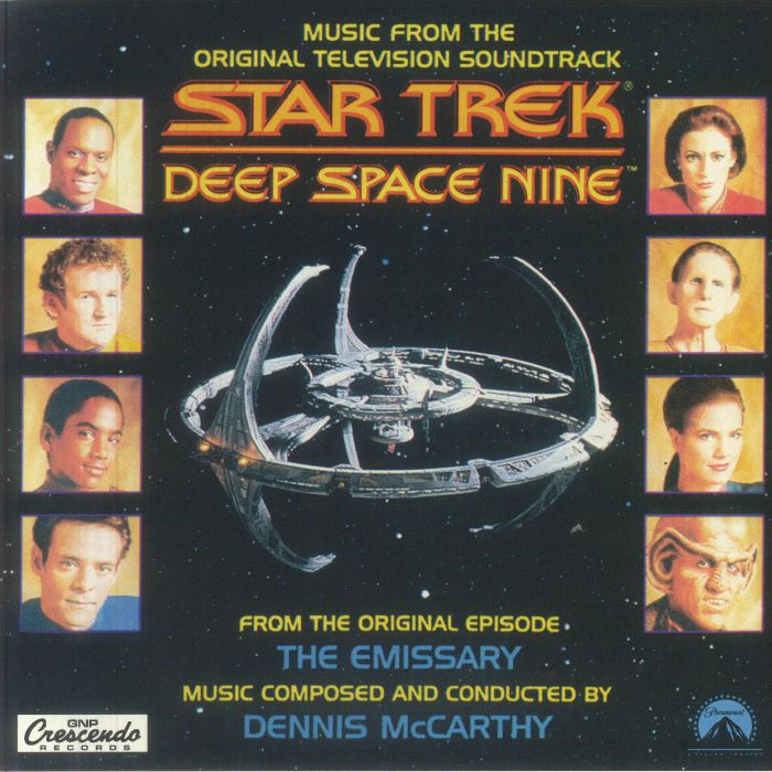 Star Trek: Deep Space Nine (Soundtrack) - Vinyl LP vinyl record cover