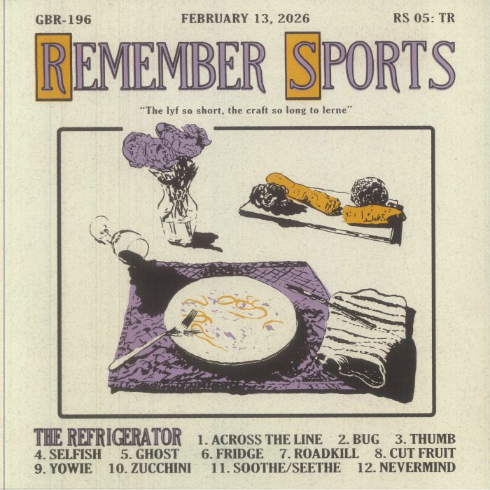 The Refrigerator - Bone Opaque Vinyl LP vinyl record cover