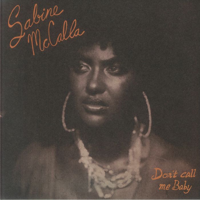 Don't Call Me Baby - Vinyl LP vinyl record cover
