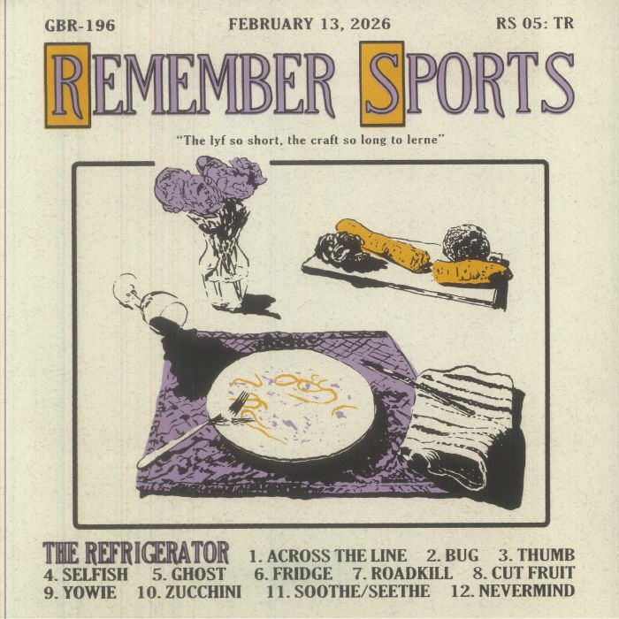 The Refrigerator - Custard Opaque Vinyl LP vinyl record cover