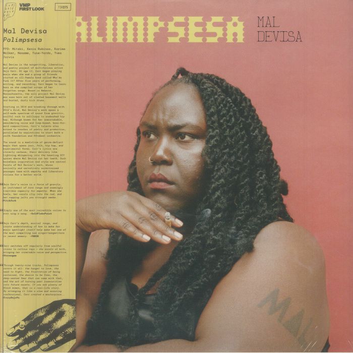 Palimpsesa - Yellow & Orange Vinyl 2xLP vinyl record cover