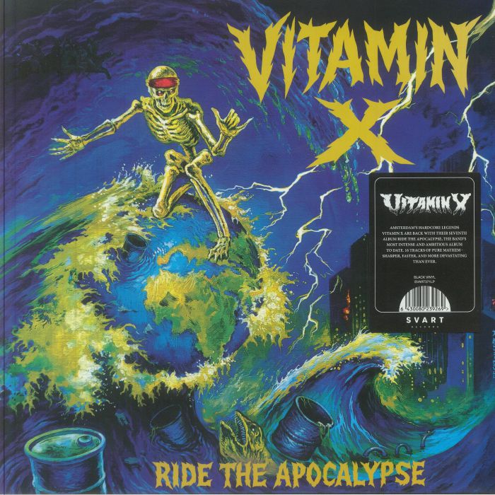 Ride The Apocalypse - Vinyl LP vinyl record cover