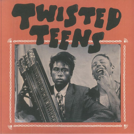Twisted Teens - Orange Vinyl LP vinyl record cover