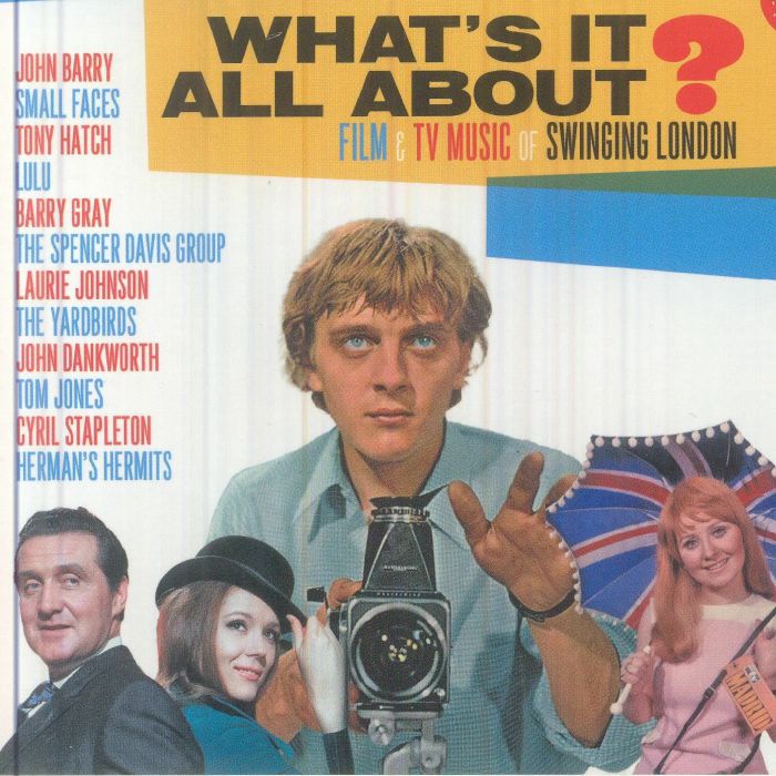 What's It All About? Film & TV Music From Swinging London - 3CD Box Set CD cover