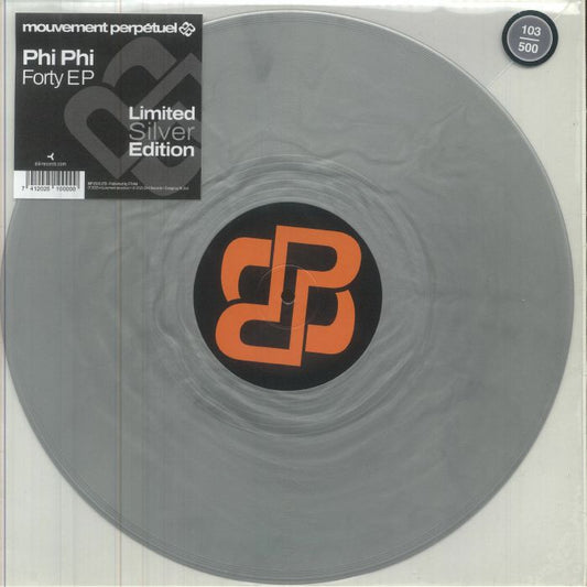 Forty EP - Limited Edition Silver Vinyl EP vinyl record cover