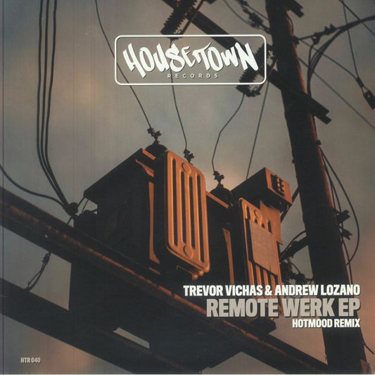 Remote Werk EP - Vinyl EP vinyl record cover