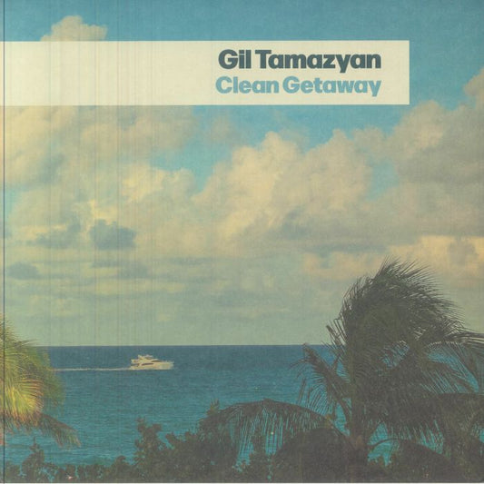Clean Getaway - Seaglass Clear Blue Vinyl LP vinyl record cover