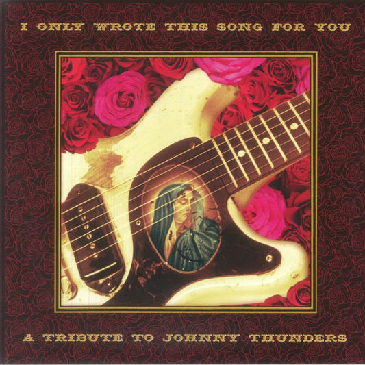 I Only Wrote This Song For You: A Tribute To Johnny Thunders - Purple & Red Vinyl 2xLP vinyl record cover