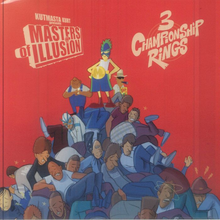 Masters Of Illusion: 3 Championship Rings - Vinyl Single vinyl record cover
