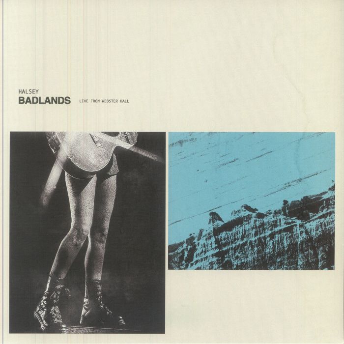 Badlands: Live From Webster Hall - Blue Splattered 2xLP vinyl record cover